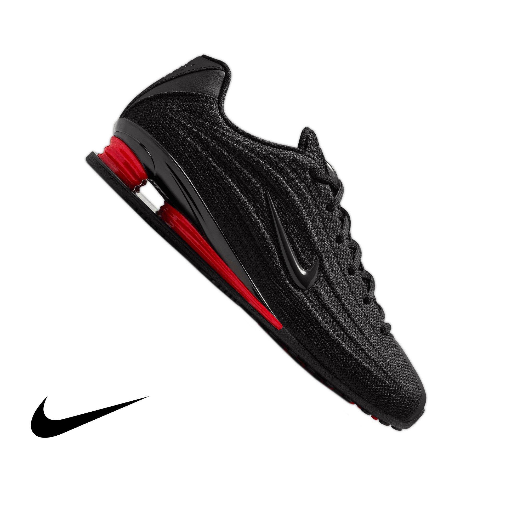 靴 NIKE W SHOX Z BLACK/BLACK-UNIVERSITY RED Nike Shox Z 
